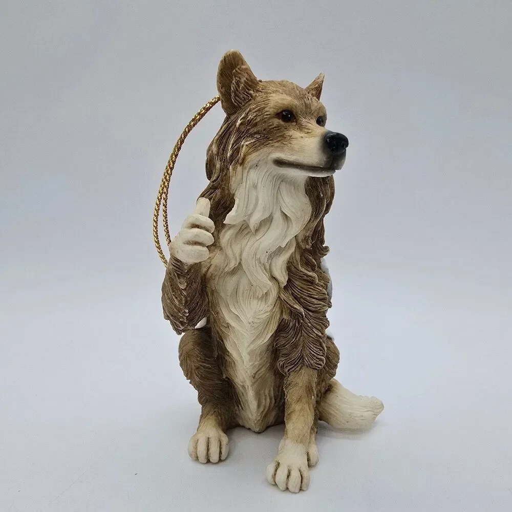 TEXAS A&M AGGIES REVEILLE Collie Mascot Ornament